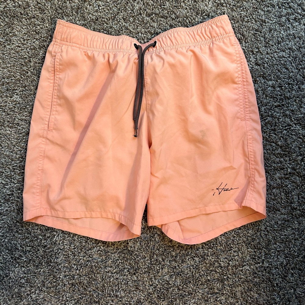 Pink Hollister Swim Shorts